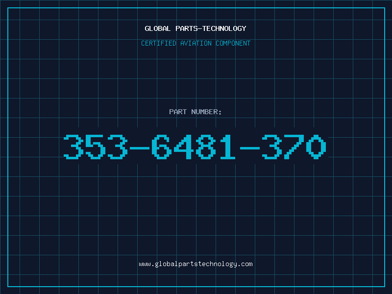 Aviation Part 353-6481-370