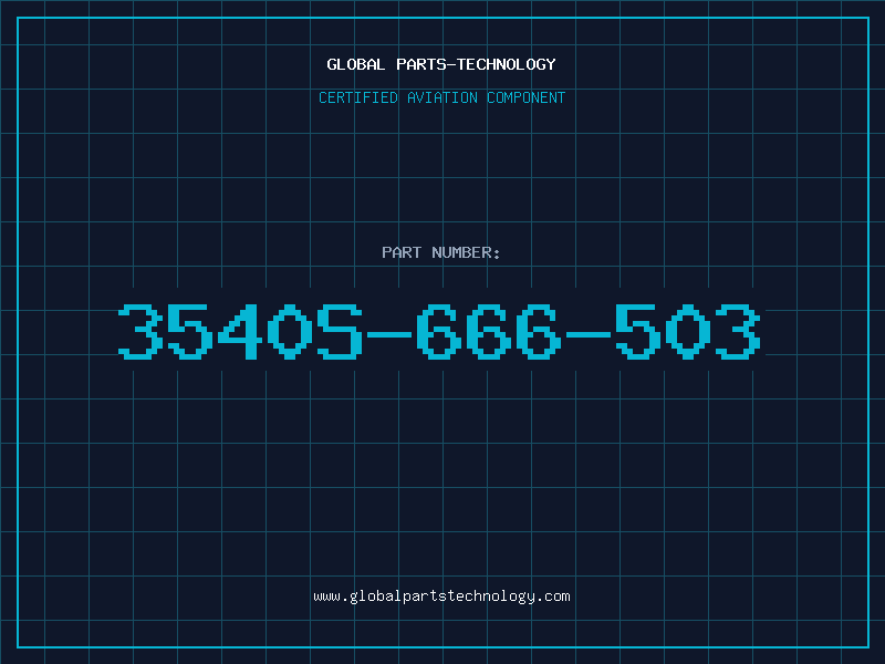 Aviation Part 3540S-666-503