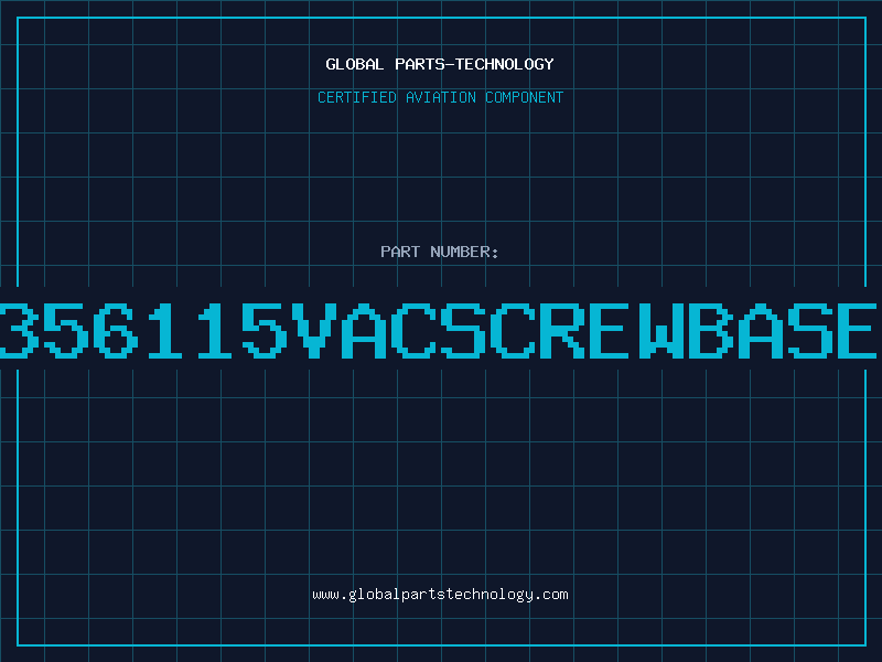 Aviation Part 356115VACSCREWBASE