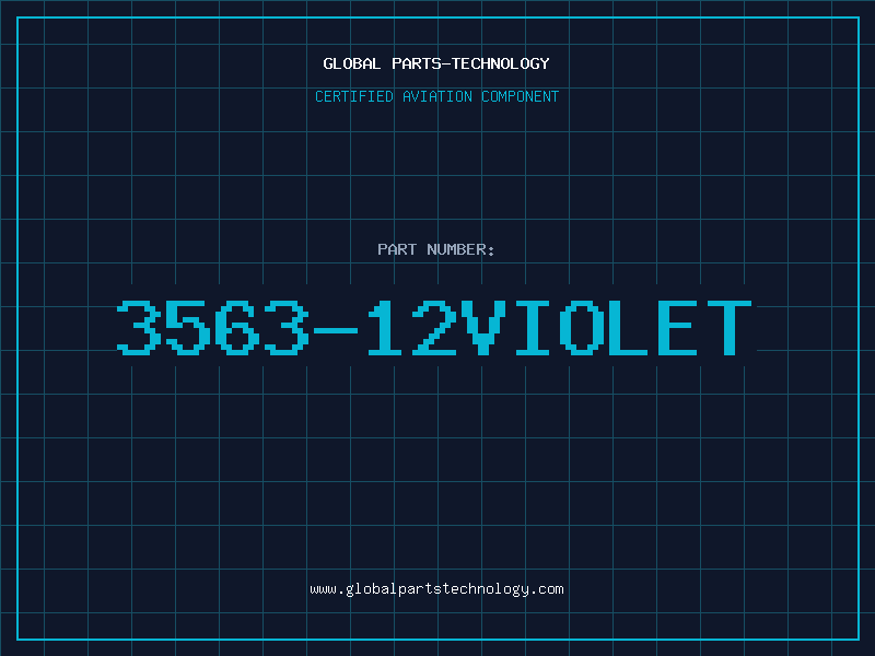 Aviation Part 3563-12VIOLET