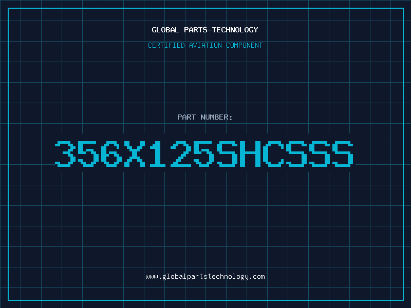 Aviation Part 356X125SHCSSS