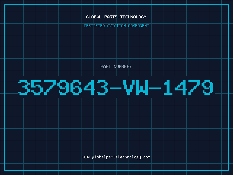 Aviation Part 3579643-VW-1479