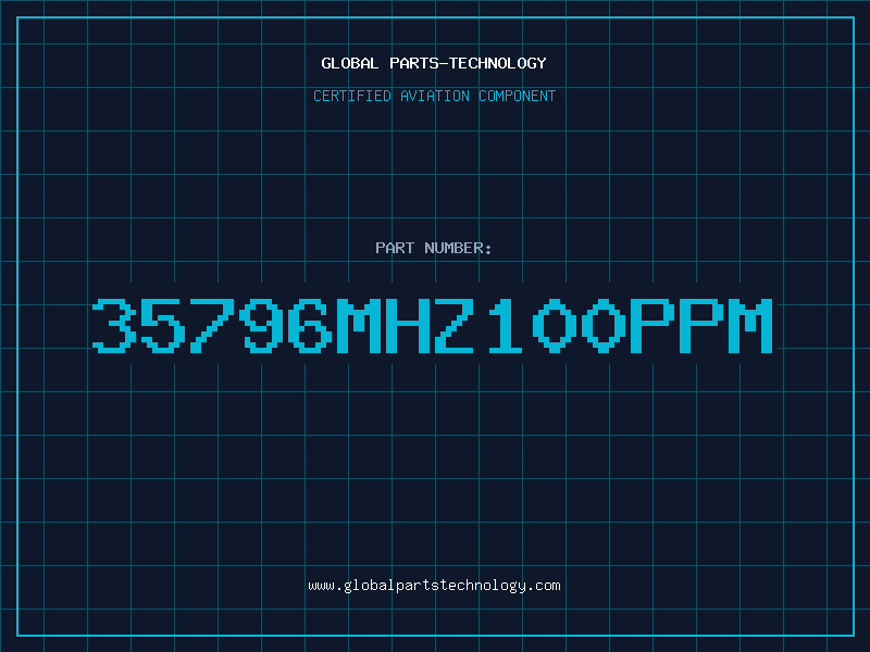Aviation Part 35796MHZ100PPM