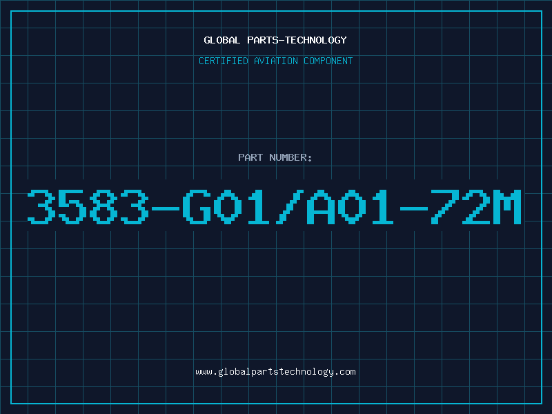 Aviation Part 3583-G01/A01-72M