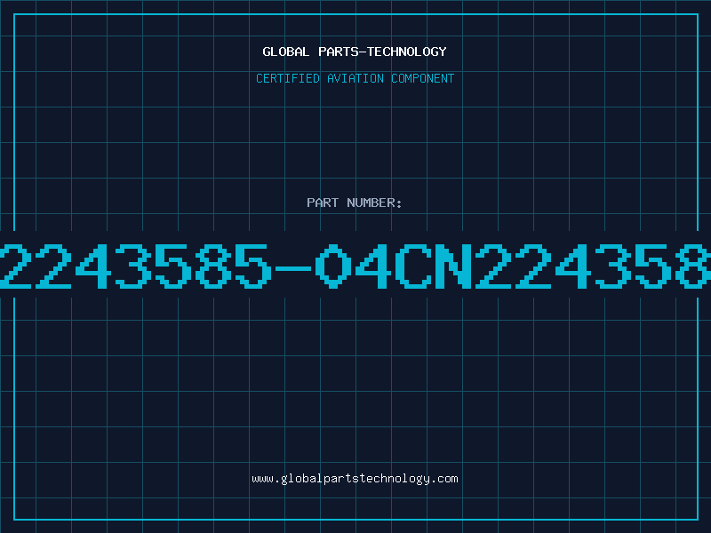 Aviation Part 3585-04CN02243585-04CN2243585-04CNX224