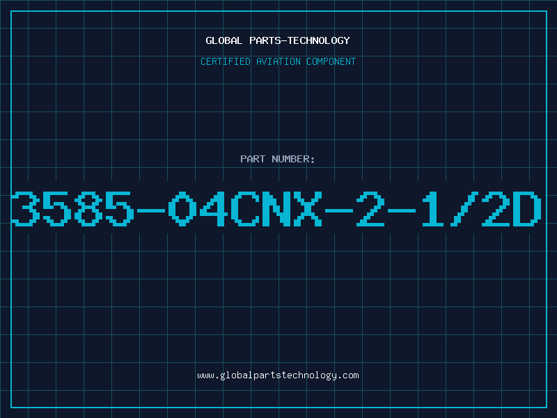 Aviation Part 3585-04CNX-2-1/2D