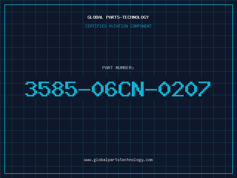 Aviation Part 3585-06CN-0207