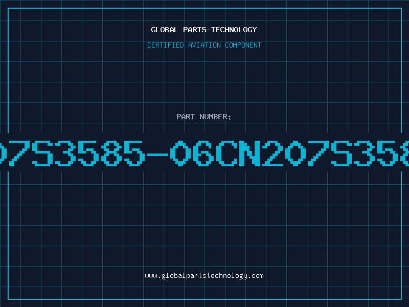 Aviation Part 3585-06CN0207S3585-06CN207S3585-06CNX207S