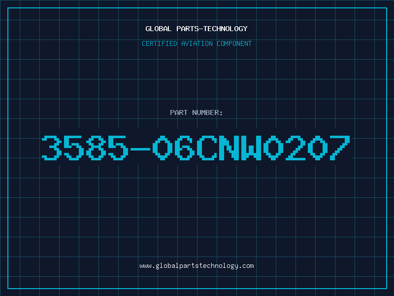 Aviation Part 3585-06CNW0207