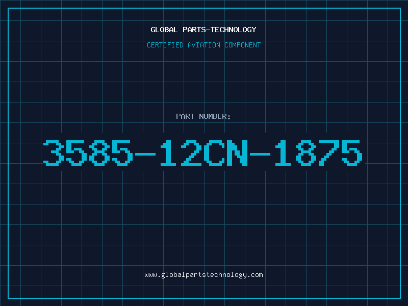 Aviation Part 3585-12CN-1875