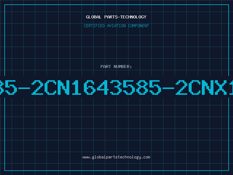 Aviation Part 3585-2CN-01643585-2CN1643585-2CNX164MS21209C08-10