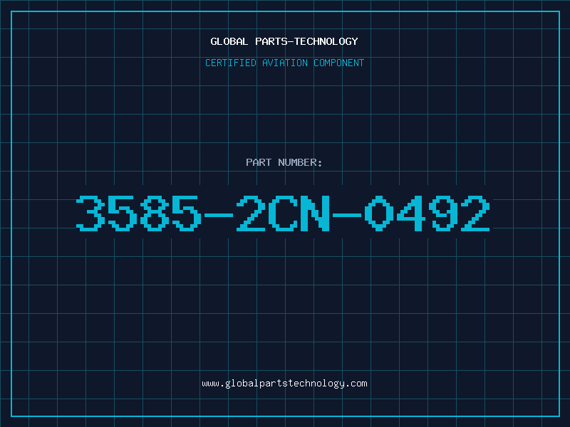 Aviation Part 3585-2CN-0492
