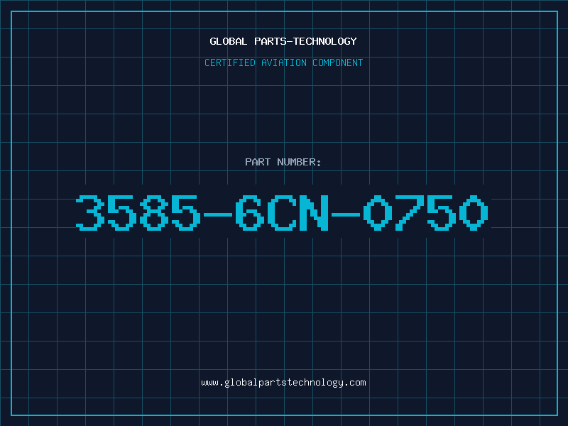 Aviation Part 3585-6CN-0750