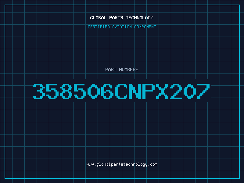 Aviation Part 358506CNPX207