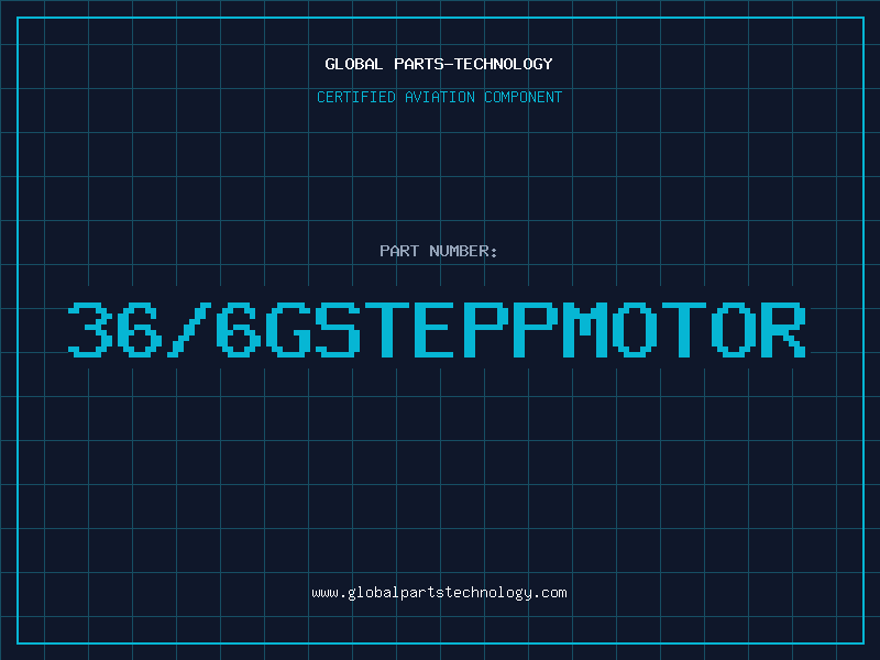 Aviation Part 36/6GSteppmotor