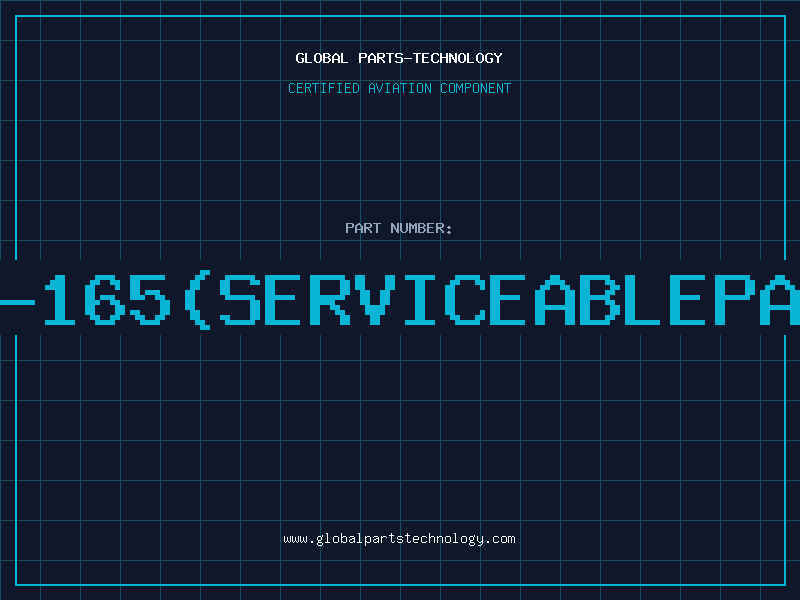 Aviation Part 36-165(serviceablepart