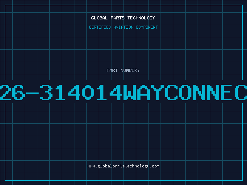 Aviation Part 36-26-314014WAYCONNECTOR