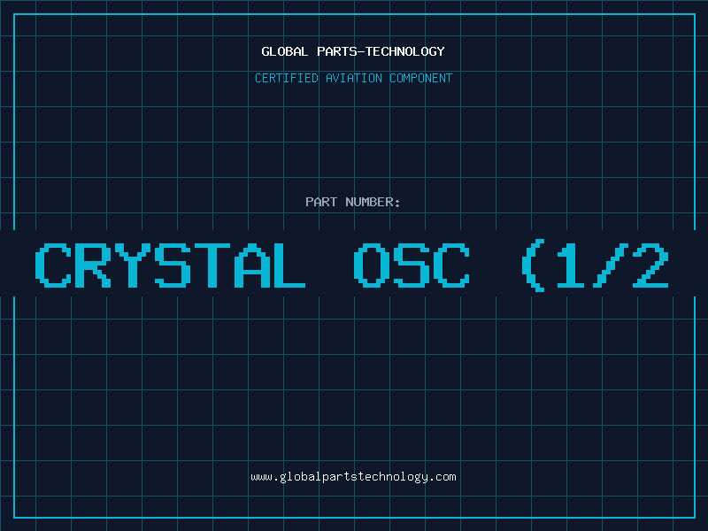 Aviation Part 36.000 MHZ CRYSTAL OSC (1/2 SIZE) 90 D