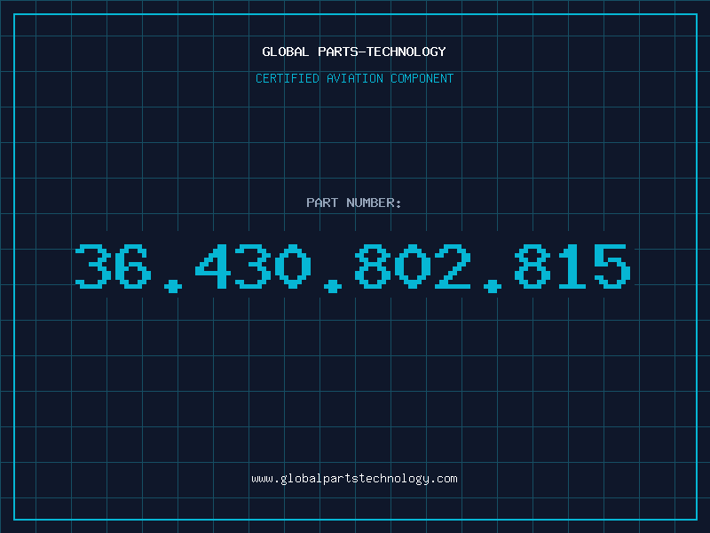 Aviation Part 36.430.802.815