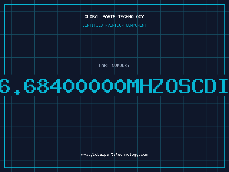 Aviation Part 36.68400000MHZOSCDIP