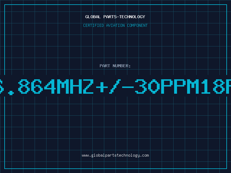Aviation Part 36.864MHZ+/-30PPM18PF