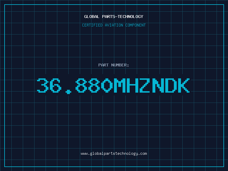 Aviation Part 36.880MHZNDK