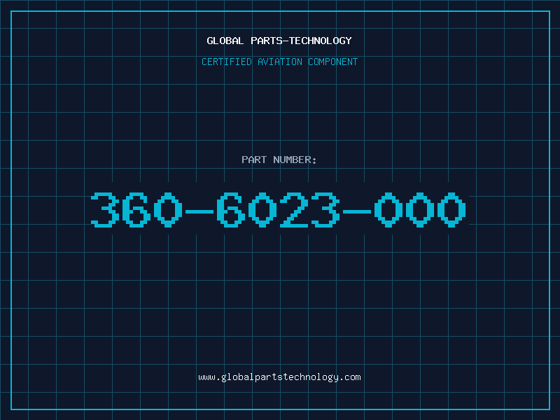 Aviation Part 360-6023-000