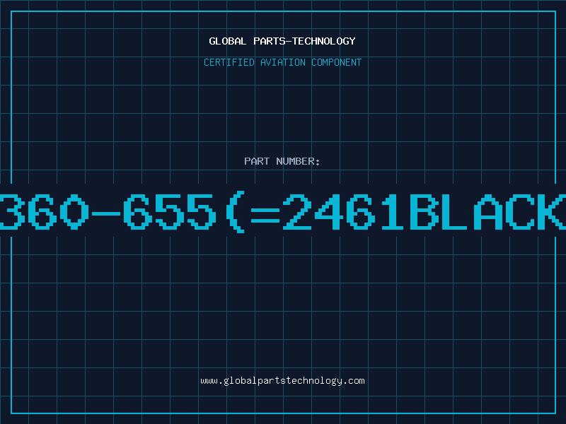 Aviation Part 360-655(=2461BLACK