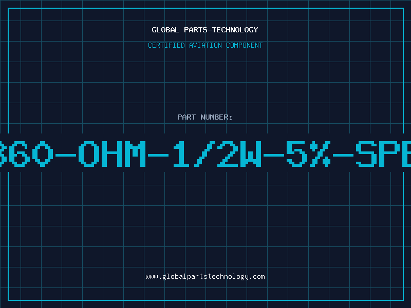 Aviation Part 360-OHM-1/2W-5%-SPE