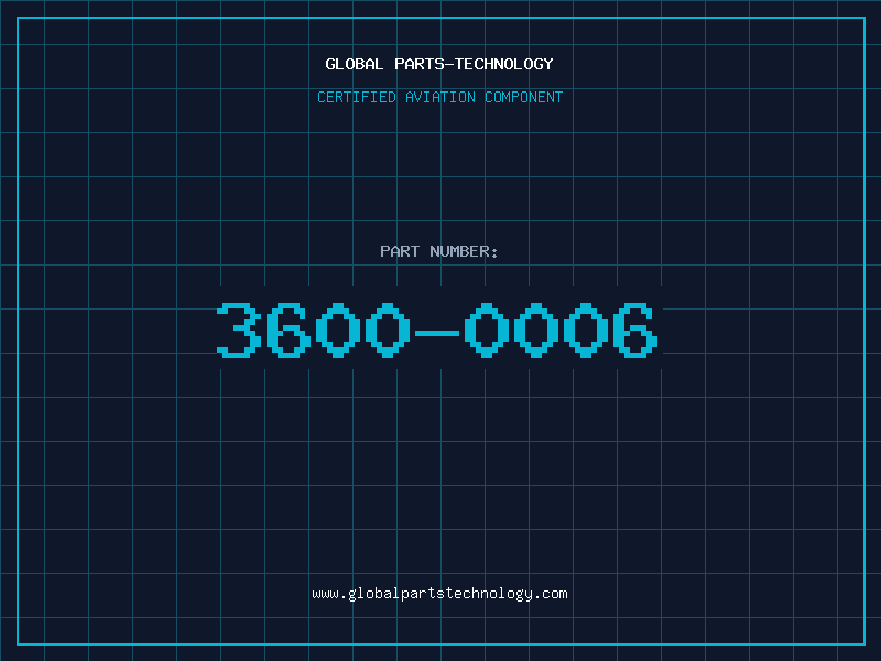 Aviation Part 3600-0006