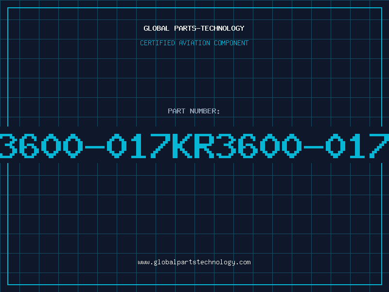 Aviation Part 3600-017KR3600-017