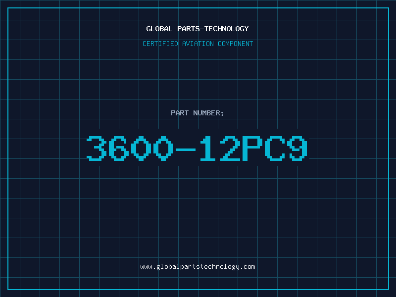 Aviation Part 3600-12PC9