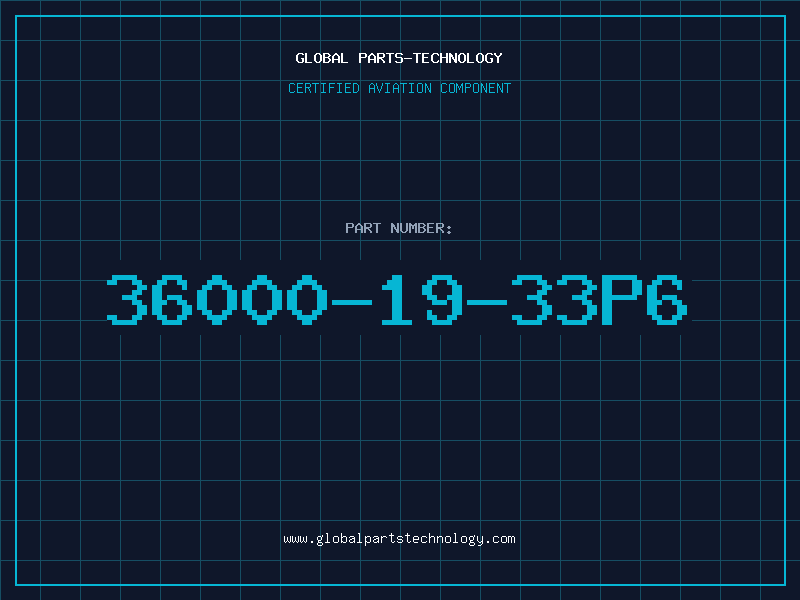 Aviation Part 36000-19-33P6