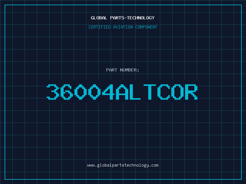 Aviation Part 36004ALTCOR