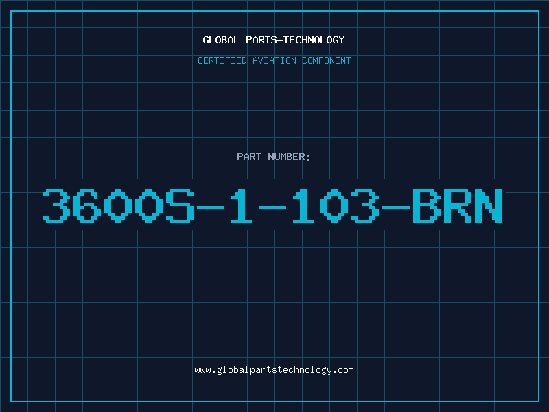 Aviation Part 3600S-1-103-BRN