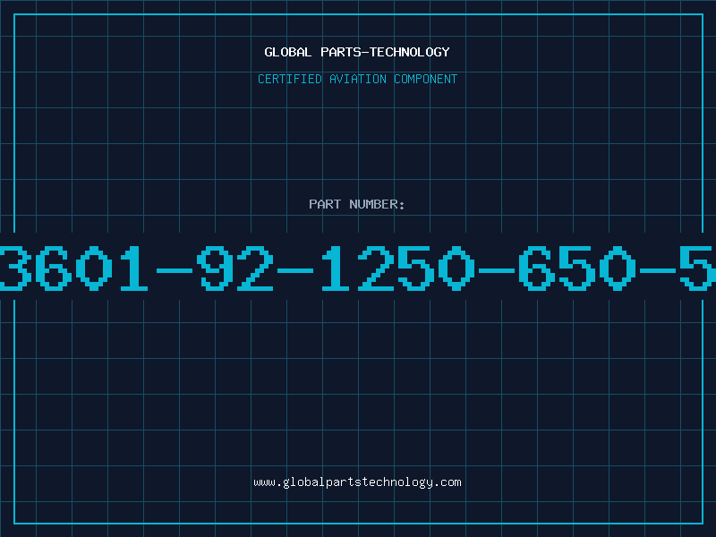 Aviation Part 3601-92-1250-650-5