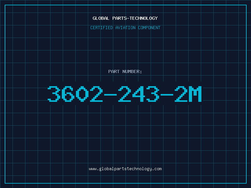 Aviation Part 3602-243-2M