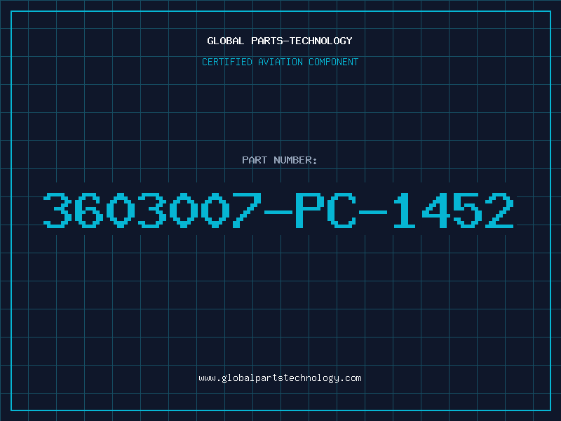 Aviation Part 3603007-PC-1452