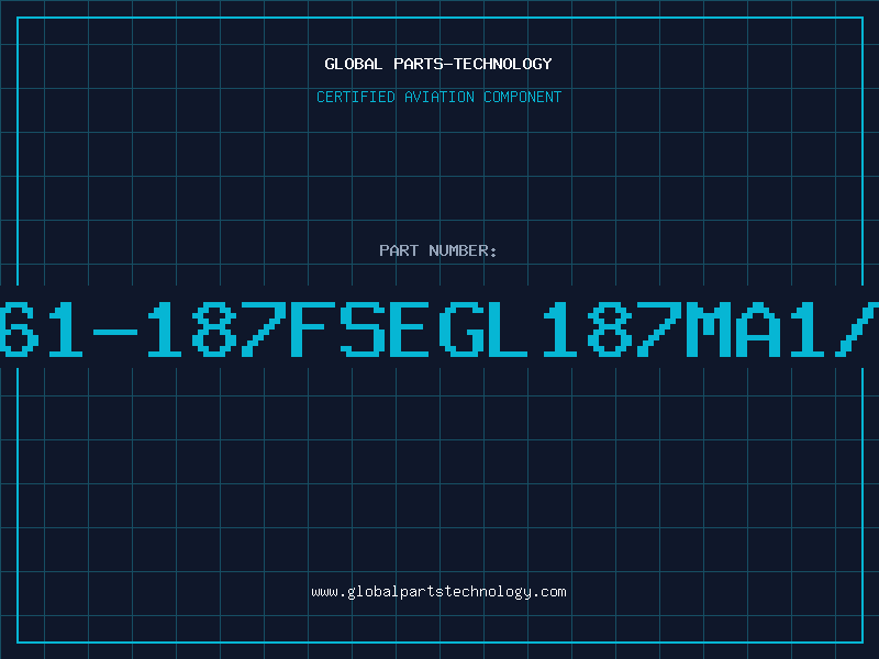 Aviation Part 361-187FSEGL187MA1/4