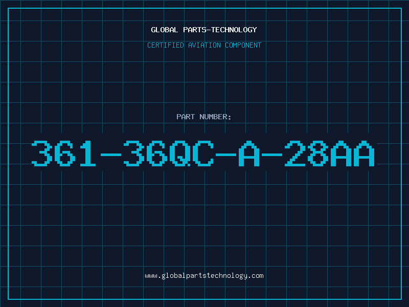 Aviation Part 361-36QC-A-28AA