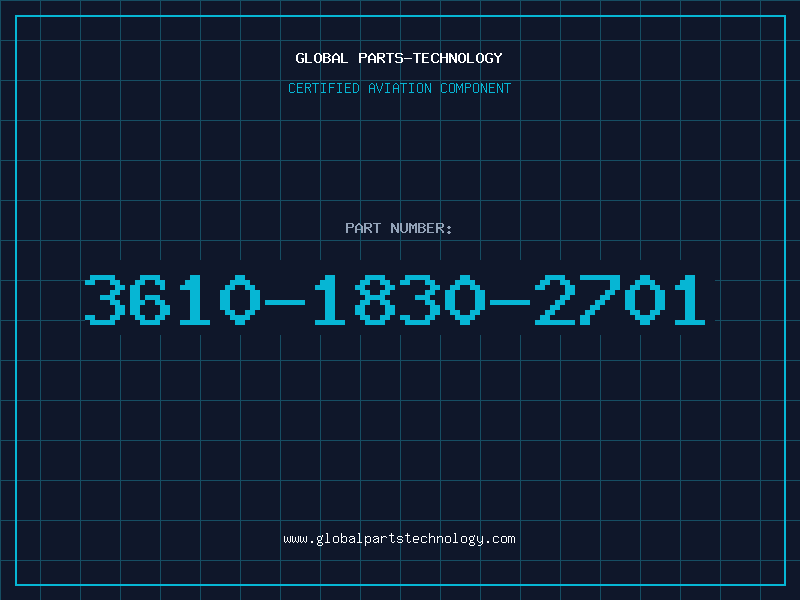 Aviation Part 3610-1830-2701