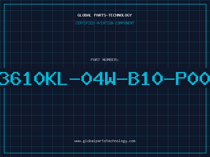 Aviation Part 3610KL-04W-B10-P00