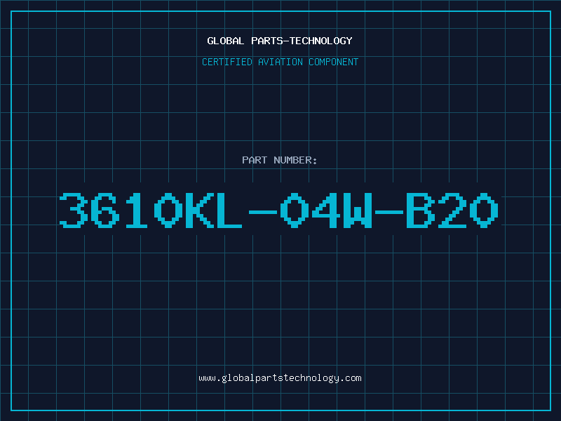 Aviation Part 3610KL-04W-B20
