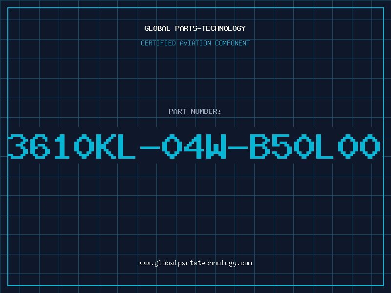Aviation Part 3610KL-04W-B50L00