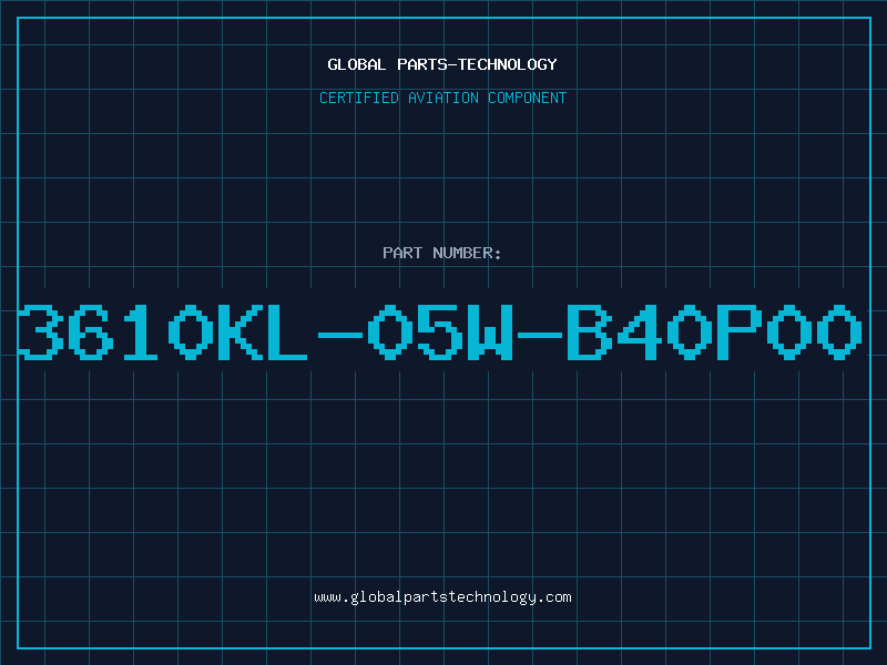 Aviation Part 3610KL-05W-B40P00