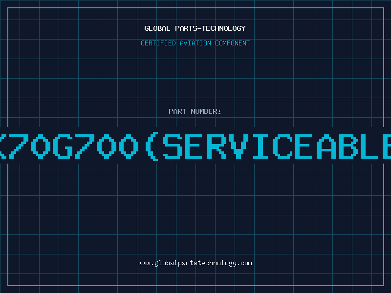 Aviation Part 3621K70G700serviceablepart