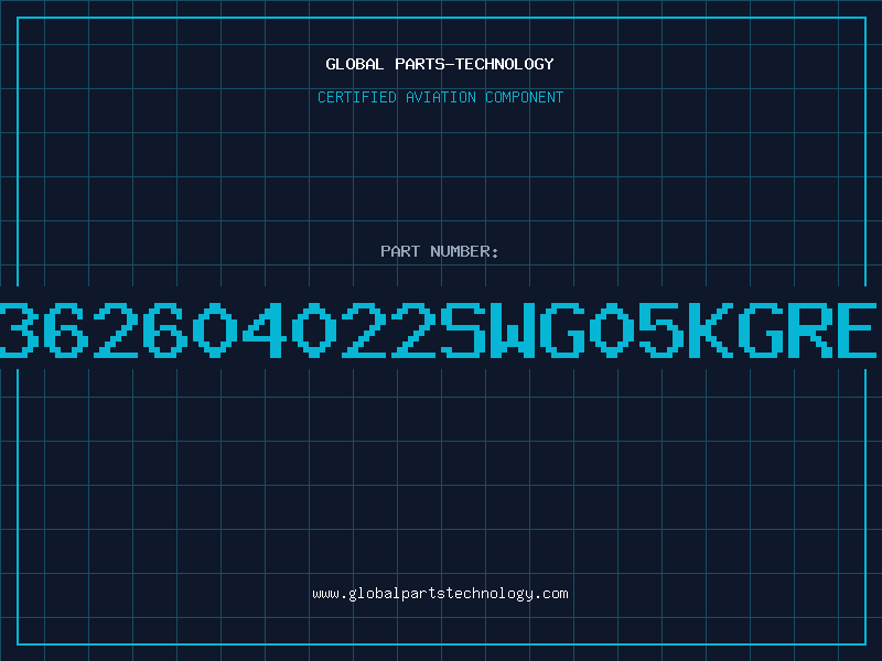Aviation Part 362604022SWG05KGRE