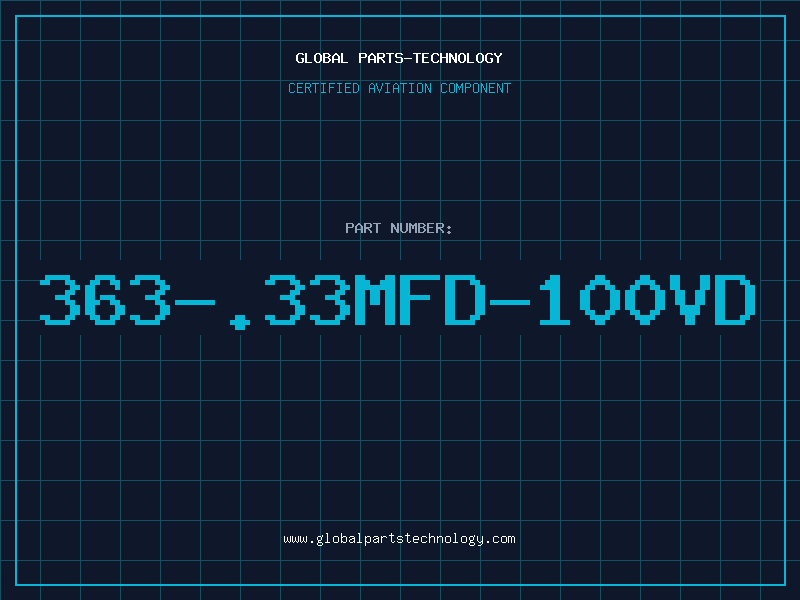 Aviation Part 363-.33MFD-100VD