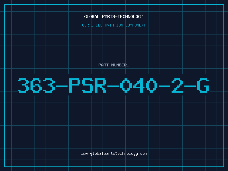 Aviation Part 363-PSR-040-2-G