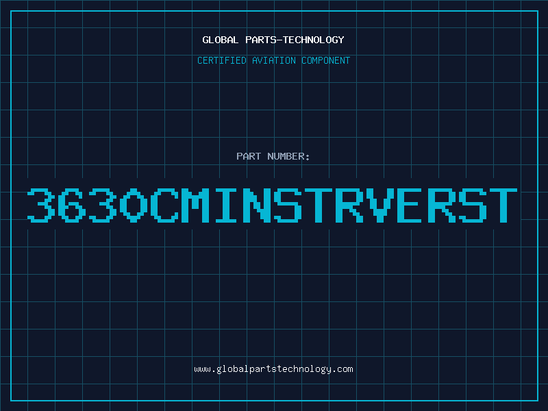 Aviation Part 3630CMInstrVerst